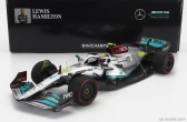 Minichamps Mercedes gp F1 W13e Mercedes-amg Petronas F1 N 44 1:18, stříbrná