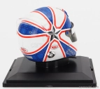 Edicola Helma F1 Casco - Super Aguri Sa07 N 23 Sezóna 2007 Anthony Davidson 1:5 Biela Modrá Červená
