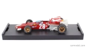 Brumm Ferrari F1  312b N 28 Belgium Gp 1970 Ignazio Giunti 1:43 Červená Bílá