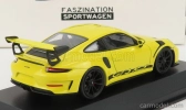 Minichamps Porsche 911 991-2 Gt3 Rs Coupe 2018 - Black Rims 1:43 Závodní Žlutá