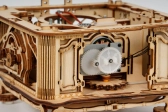 RoboTime 3D Drevené mechanické puzzle otočné (ručný pohon) - poškodený obal