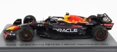 Spark-model Red bull F1  Rb18 Team Oracle Red Bull Racing N 1 Winner Japan Gp With Pit Board World Champion 2022 Max Verstappen 1:43 Matná Modrá Žlutá Červená