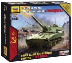 Zvezda Snap Kit – 2S1 Gvozdika 122 mm (1:100)