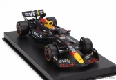 Bburago Red bull F1  Rb20 Team Oracle Red Bull Racing N 1 World Champion Season 2024 Max Verstappen - With Pilot And Showcase 1:43 Modrá Žlutá Červená