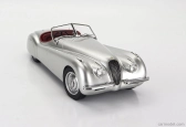 Modely Jaguar Xk120 Ots Spider Cabriolet Open 1948 1:18 Strieborná