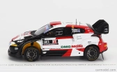 Spark-model Toyota Yaris Gr Rally1 Team Toyota Gazoo Racing Wrt N 4 3rd Rally Sweden 2022 E.lappi - J.ferm 1:43 Bílá Černá Červená