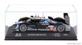 Edicola Peugeot 908 Hdi Fap 5.5l Turbo V12 Team Peugeot Sport Total N 9 Winner 24h Le Mans 2009 David Brabham - Marc Gene - Alexander Wurz 1:43 Černá Modrá Stříbrná