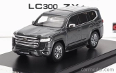 LCD model Toyota Land Cruiser Lc300-zx 2022 1:64 sivá