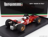 Brumm Ferrari F1  312 N 11 Monaco Gp 1969 Chris Amon - With Driver Figure 1:43 Červená Bílá