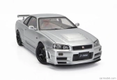 Autoart Nissan Skyline Gt-r (r34) Z-tune 2002 1:18 Strieborná