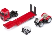 SIKU Super - tahač MAN s traktorem Steyr 1:87