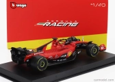 Bburago Ferrari F1 Sf-23 Team Scuderia Ferrari N 16 4th Monza Italy Gp 2023 Charles Leclerc – With Pilot And Showcase 1:43 červená čierna žltá