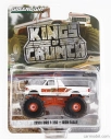 Greenlight Ford usa F-350 Pick-up Monster Truck Iron Eagle 1990 1:64 Bílá