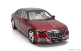 Almost-real Mercedes benz S-class S600 V12 Biturbo Maybach 2021 1:18 Red
