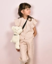 Doudou Plyšová taška přes rameno Medvídek béžový 30 cm