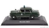 Edicola Mercedes benz 180d Polizei 1953 1:43 Tmavo zelená