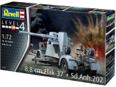 Revell Flak 37 88 mm, Sd.Anh.202 (1:72)