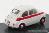 Brumm Fiat 500 Nuova Sport Tetto Metallico - Kovová strecha 1957 1:43 svetlosivá