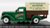 Edicola Fiat 1100 Elr Pick-up Telonato Salvatori 1952 1:43 Zelená Hnedá Béžová