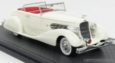 Matrix scale models Duesenberg Sj 544-2570 Bohman & Schwartz Convertible Sedan 1936 1:43 Bílá