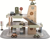 2Kids Toys Drevená garáž s cestou