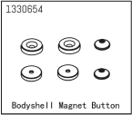 1330654 - Bodyshell Magnet Button - Yucatan