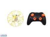 RC dron v klietke Photon Spirit, žltá