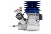 Samotný motor OS MAX R21 V2 (strieborná verzia s modrou hlavou)