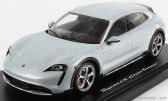 Minichamps Porsche Taycan 4s Cross Turismo 2021 - Con Vetrina - With Showcase 1:18 Ice Grey