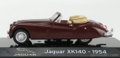 Edícia Jaguar Xk140 Cabriolet 1954 - Con Vetrina - S vitrínou 1:43 Bordeaux