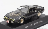 Edicola Pontiac Firebird Trans Am 1977 - Con Vetrina - With Showcase 1:43 Černé Zlato