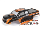 Karoséria lakovaná MT Black/Orange 1/16