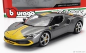 Bburago Ferrari 296 Gtb Assetto Fiorano 2022 1:18 sivo-žltá