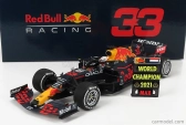 Minichamps Red bull F1 Rb16b Honda Ra620h Team Aston Martin N 33 Winner Abu Dhabi Gp With Pit Board World Champion 2021 Max Verstappen 1:18 Matná modrá žltá červená