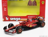 Bburago Ferrari F1 Sf-24 Team Scuderia Ferrari N 16 4th Emilia Romagna Imola Gp 2024 Charles Leclerc 1:43 červená čierna