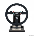 Minichamps Accessories Steering Wheel - Volante F1  Mclaren Honda Mp4/6 Ayrton Senna World Champion Season 1991 1:2 Black
