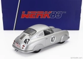 Werk83 Porsche 356 Sl Coupe Team Porsche K.g. N 47 24h Le Mans 1951 Rudolf Sauerwein - Robert Brunet 1:18 Silver