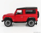 Lcd-model Land rover Defender 90 Works V8 70th Edition 2018 1:18 Red