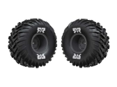 Arrma koleso s pneumatikou dBoots Cut Chevron MT, disk Gun Metal (2)