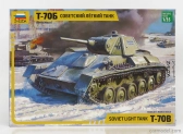 Zvezda Tank T-70b Soviet Light Tank Military 1942 1:35 /