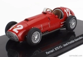 Edicola Ferrari F1 375 N 12 Season951 Jose Froilan Gonzalez - Con Vetrina - S vitrínou 1:24 červená