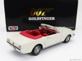 Motor-max Ford usa Mustang Cabriolet Open 1964 - James Bond 007 - Goldfinger - Missione Goldfinger 1:18 Bílá