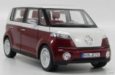 Norev Volkswagen Bulli Minibus Concept Autosalón Ženeva 2011 1:18 Červená s bielou