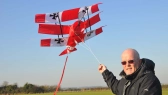 Šarkan lietadlo Red Baron 3D 