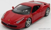 Bburago Ferrari 458 Italia 8c 2009 1:24 Red