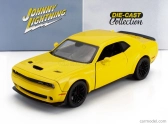 Johnny lightning Dodge Challenger Srt Hellcat Widebody 2018 1:24 žltá