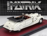 Matrix scale models Mercedes benz 770k (w150) Cabriolet Open 1939 1:43 Bílá