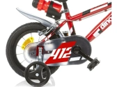 DINO Bikes - Dětské kolo 12" červené