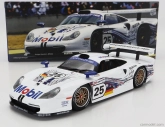 Werk83 Porsche 911 3.2l Gt1 Evo Team Porsche Ag N 25 24h Le Mans 1997 H.j.stuck - T.boutsen - B.wollek 1:18 Biela