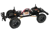 RC auto DF-4S crawler, červená
